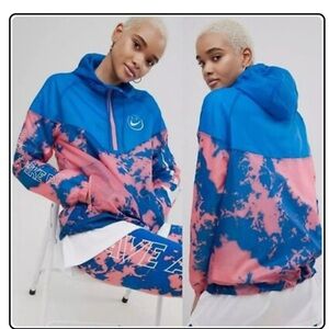 Nike rare Have a Nike Day windbreaker jacket tie-dye M